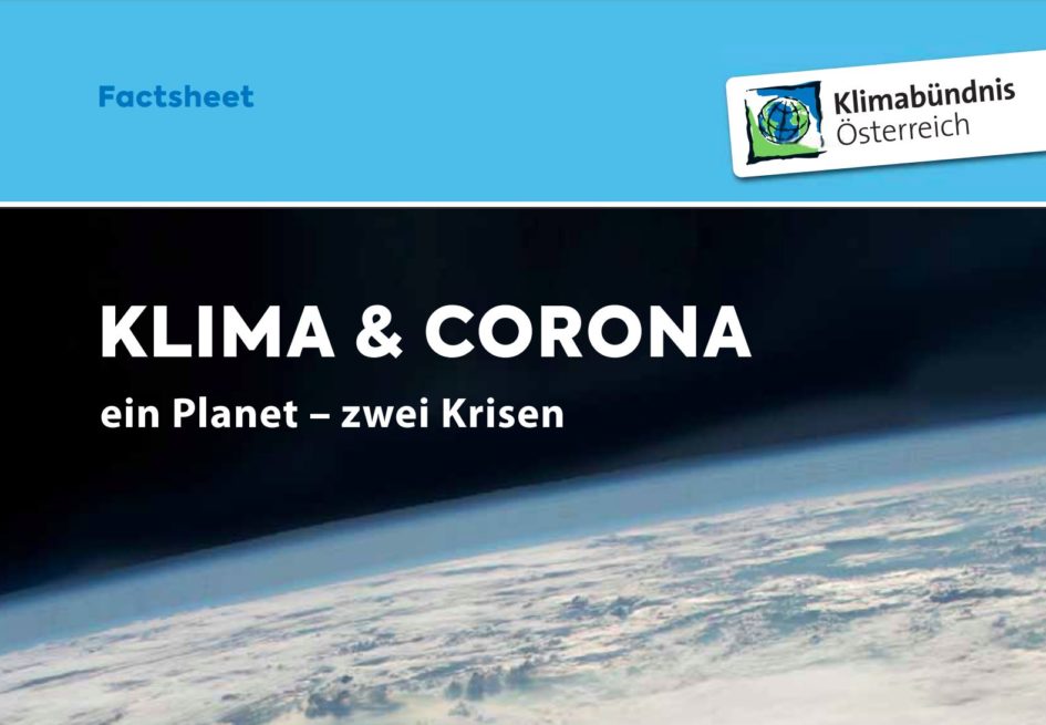 Factsheet Klima Und Corona – Klim[:A:]rtikulieren