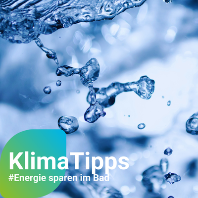 Energie sparen im Bad